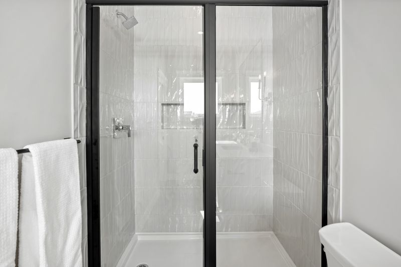 Luxury Shower with Frameless Door